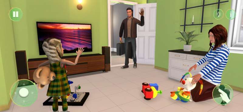 真实 虚拟 家庭 生活: 妈妈 和 爸爸 模拟器 游戏ios版4