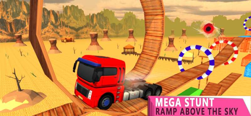 卡车特技跳跃驾驶ios版1