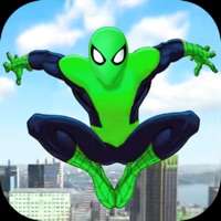 Spider Rope Flying City Heroios版