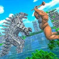 Gorilla vs Kaiju City Rushios版