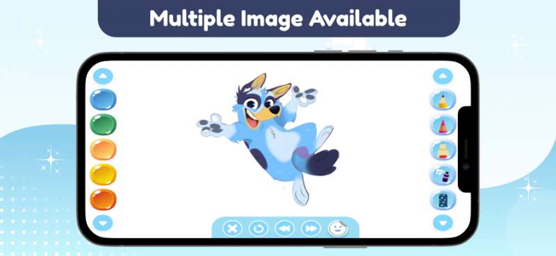 Bluey Glitter Book art Appios版0