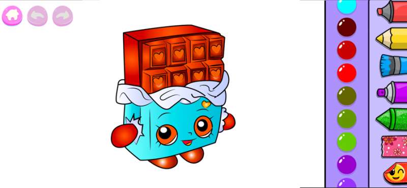 Coloring : Cute Hatchios版3