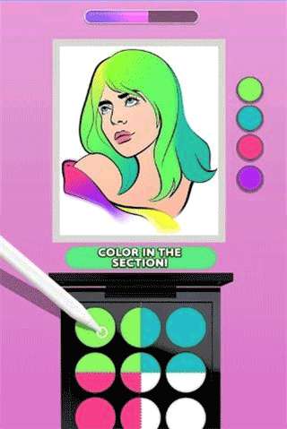 makeupkit眼影盒子游戏1