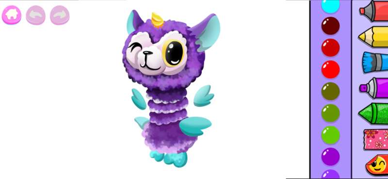 Coloring : Cute Hatchios版1