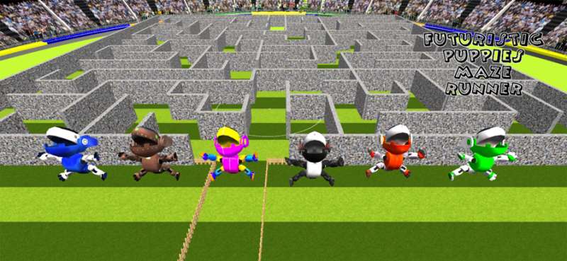 Futuristic Puppy Maze Runios版4