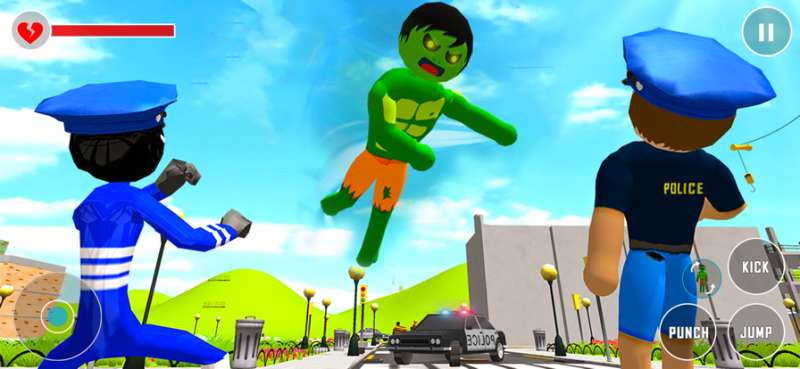 Stickman Hulking Hero Monsterios版0