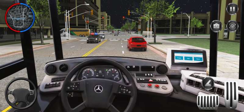 越野真正的巴士驾驶游戏:终极美国教练ios版0