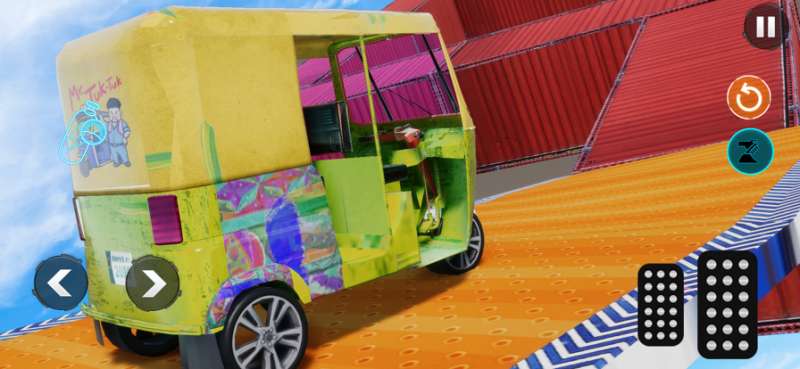 Auto Rikshaw Mega Ramp Stuntios版2