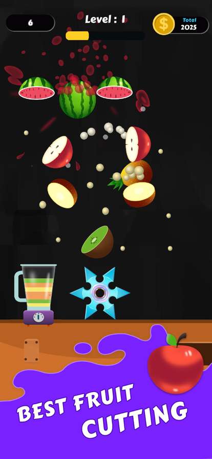 Fruit Cut : Knife Hit Masterios版2