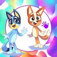 Bluey Glitter Book art Appios版