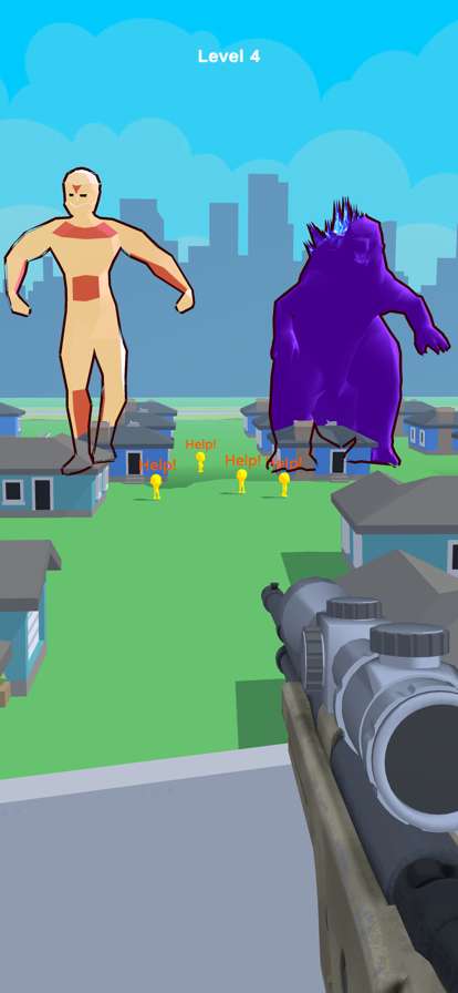 Snipe the Titans: Giant Wantedios版1