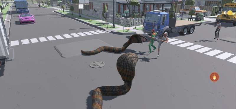Snake Attack Sim: Snake gamesios版2