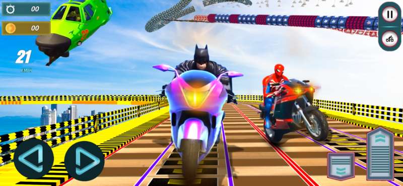 Tricky Bike: Superhero Raceios版2
