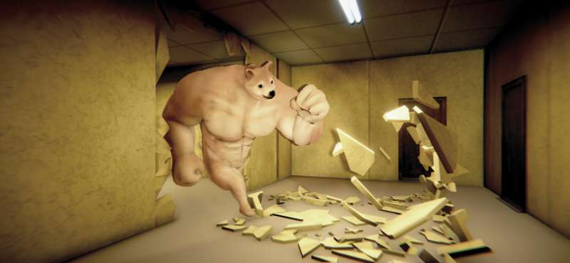 Backrooms Buff Doge Horrorios版0