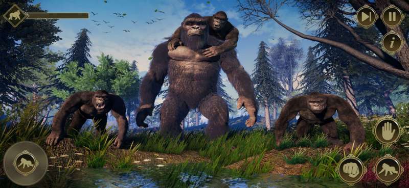 生气的大猩猩怪物打猎模拟ios版2