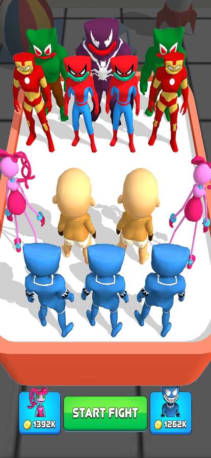 Superhero Monster Merge Masterios版6