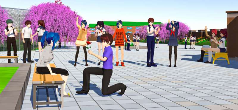 Sakura School Girl Simulatorios版1