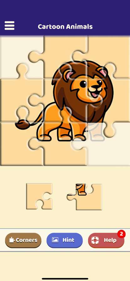 Cartoon Animals Puzzleios版0