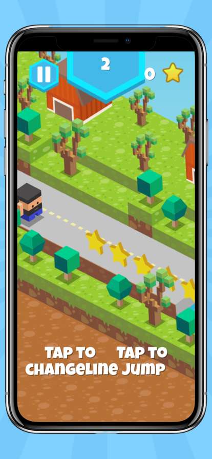 Crossy Blocky: Cross The Roadios版2