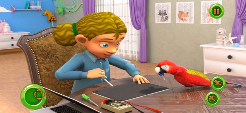 虚拟鹦鹉宠物模拟器ios版1