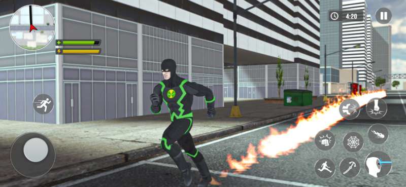 Superhero Rope War Rescue Gameios版4