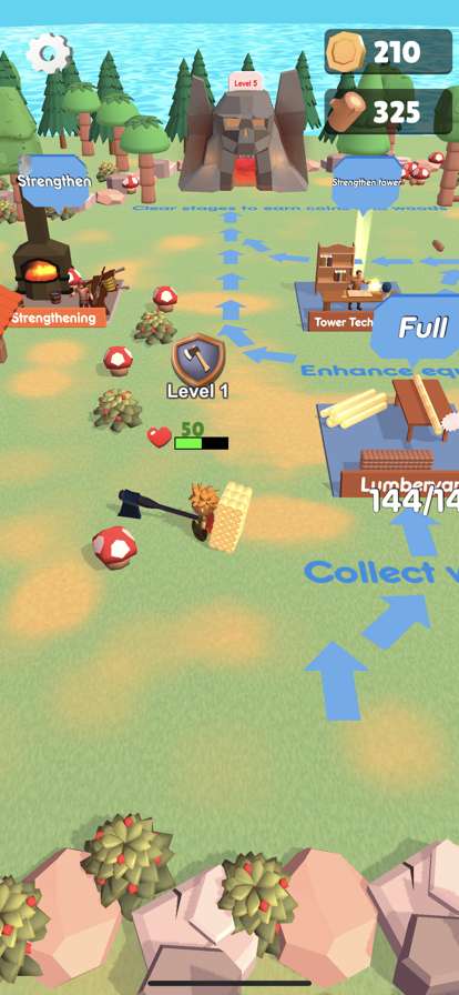 Lumber Warrior Defense Warios版5