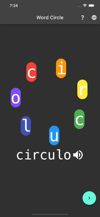 Multi Language Word Circleios版2