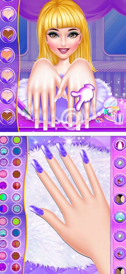 美甲游戏: 化妆美甲美甲设计修指甲美甲师ios版1