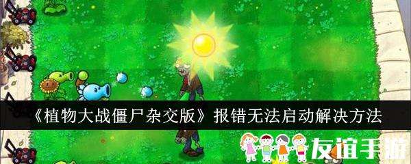 植物大战僵尸杂交版报错无法启动解决方法