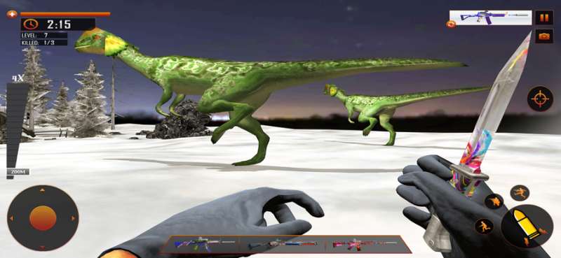 Wild Dinosaur Hunter:Zoo Gamesios版0