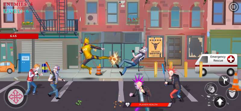 Shadow Hero City Fightingios版3