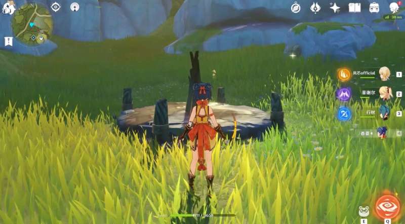 原神璃沙郊传送点怎么上