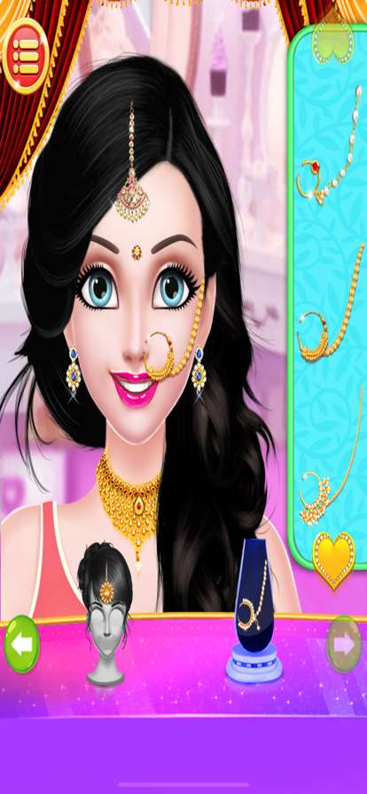 Indian Girl Bridal Makeoverios版0
