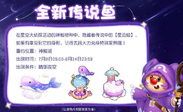 摩尔庄园星云鲸在哪里钓 摩尔庄园星云鲸鱼点位置分享