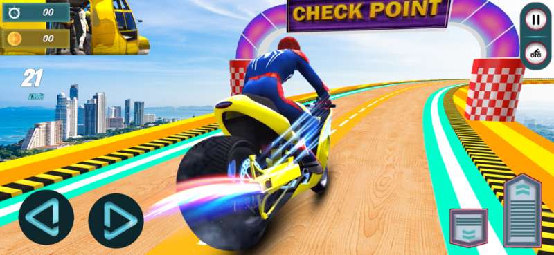 Tricky Bike: Superhero Raceios版0