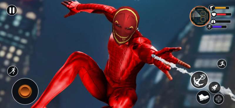 Rope Man: Spider Super hero 3Dios版0