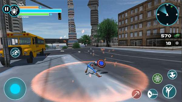 蜘蛛火柴人绳索英雄3