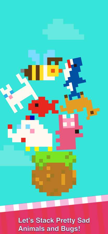 Pretty Sad Animal Tower Stackios版2