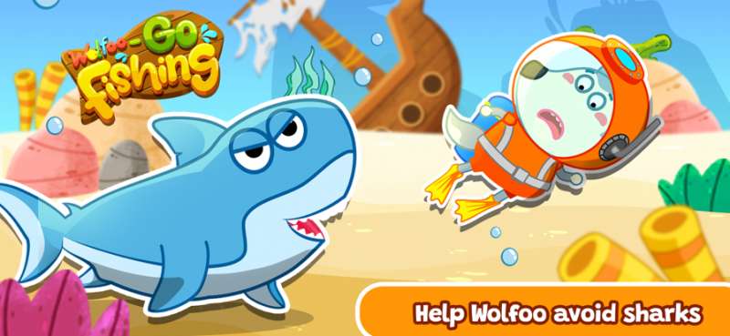 Wolfoo Fishing Game, Fishtankios版3