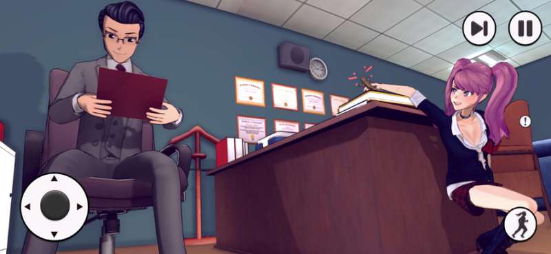 日本动漫高的学校坏的女孩模拟ios版2