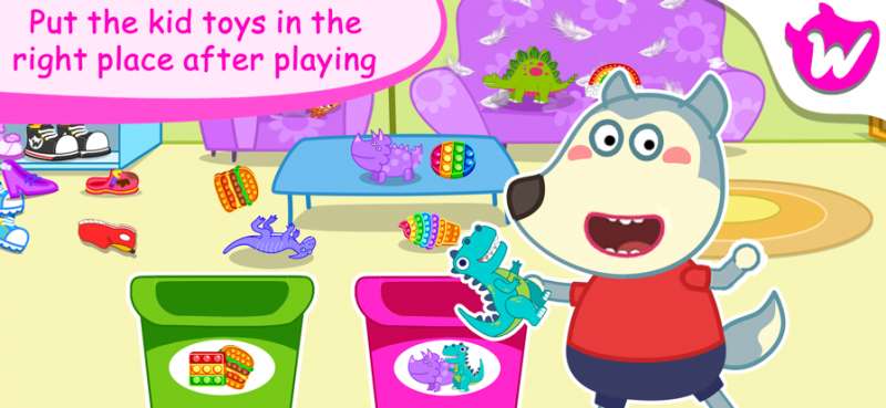 Wolfoo House Cleanup Lifeios版0