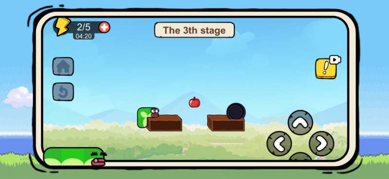 贪吃的苹果蛇ios版2