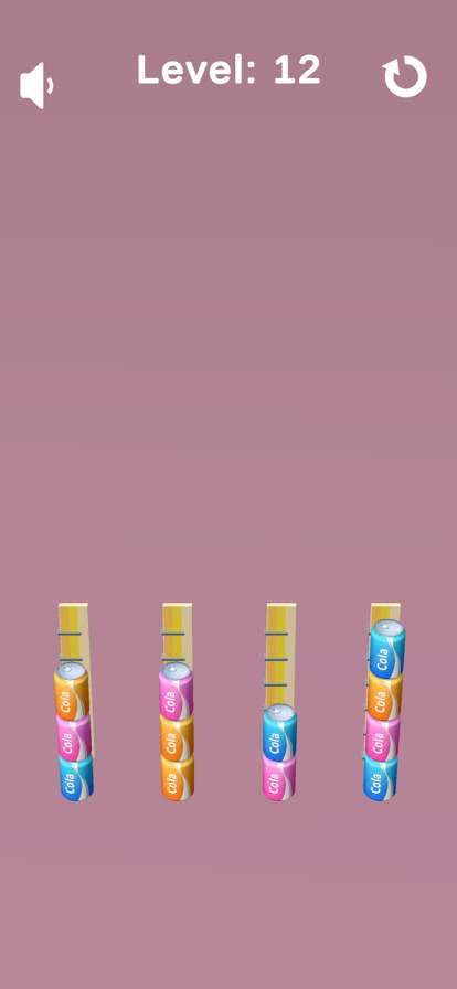 Color Sort 3D! Stacking Puzzleios版1