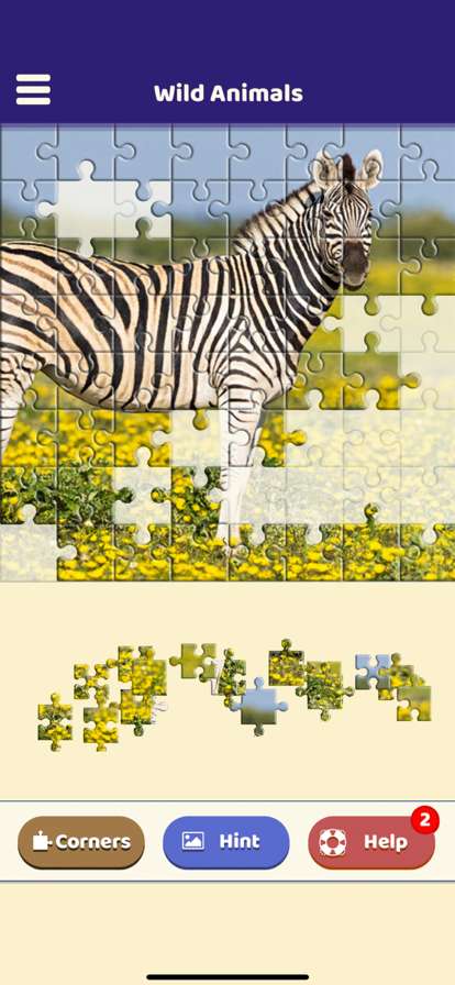 Wild Animals Jigsaw Puzzleios版4