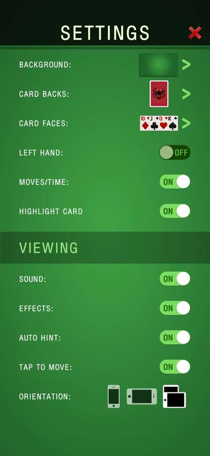 Spider Solitaire Spiderios版3