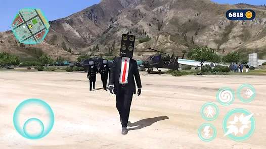 监控人大战马桶人开放世界0