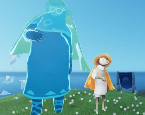 光遇拍肚肚先祖在哪里 光遇放松日浴者先祖位置