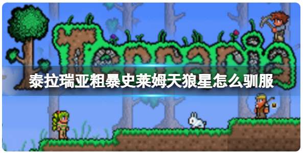 泰拉瑞亚粗暴史莱姆天狼星怎么驯服 关于粗暴史莱姆天狼星的驯服方式