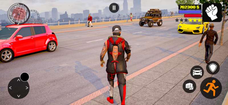 大佬汽车盗窃副镇犯罪游戏ios版0