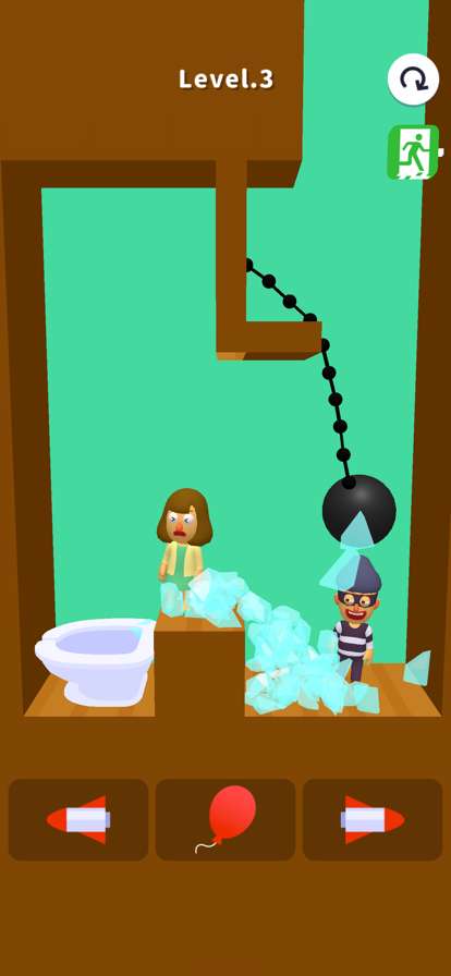 Down the Toiletios版3